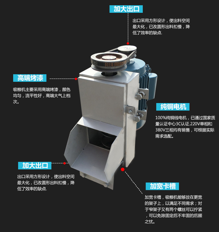 软管吸粮机型号